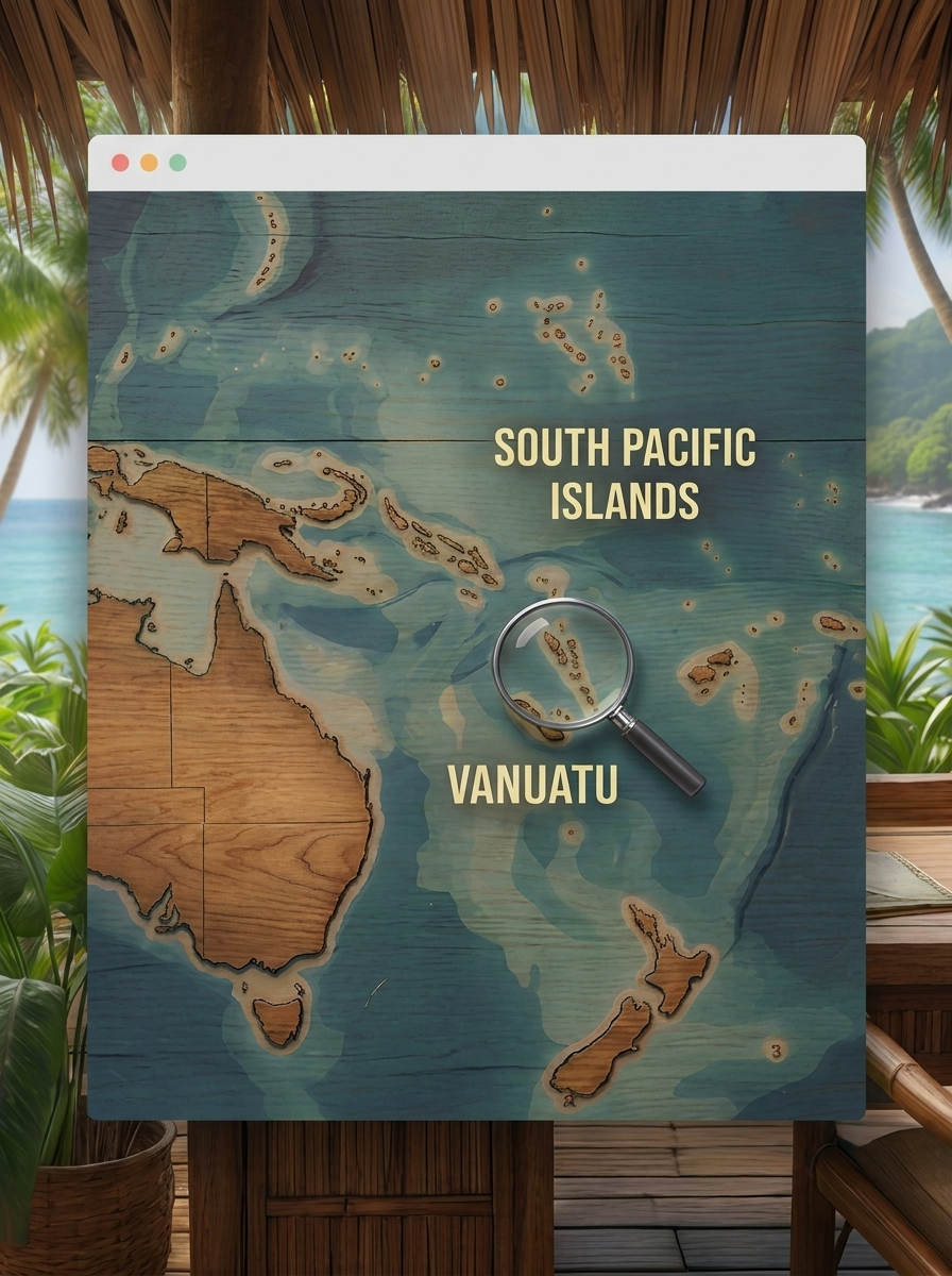 Vanuatu Map